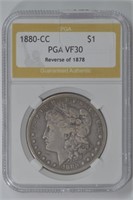 1880-CC Morgan Silver