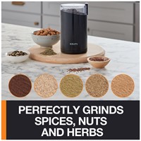 Krups One-Touch Coffee and Spice Grinder - Black
