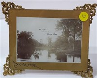 On the River Guelph Ontario Framed Photo