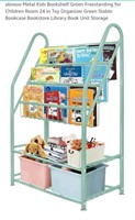 NEW Kids Metal Bookshelf, Mint Green

*Assembly