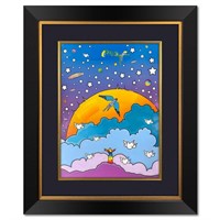 Peter Max, "Beginning of New Age" Framed One-of-a-