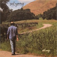 Neil Young signed "Old Ways" album