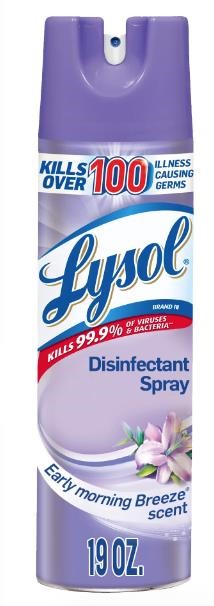 19 Fl Oz Lysol Disinfectant Spray - 12 Pack