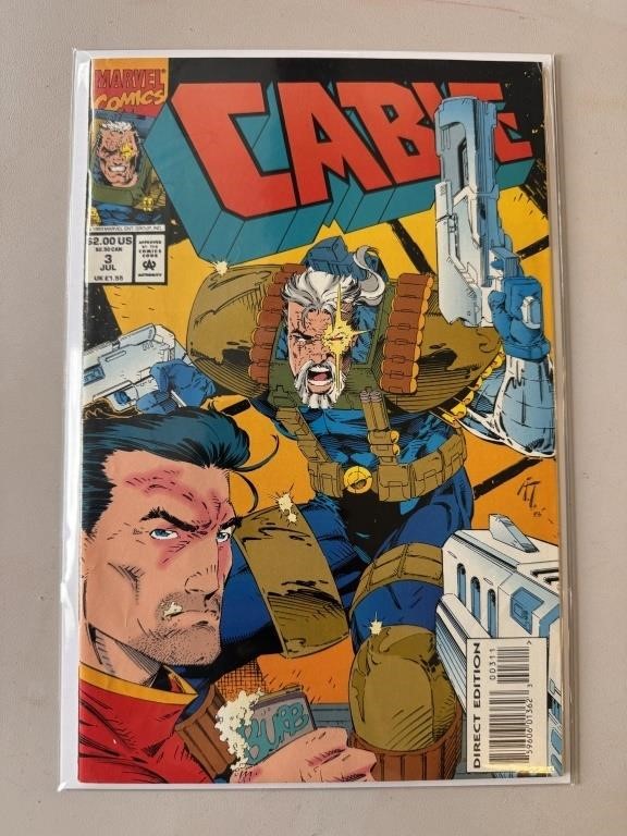 1993 Marvel Comics Cable Direct Edition