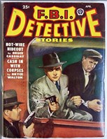 F.B.I. Detective Stories Vol.2 #4 1950 Pulp
