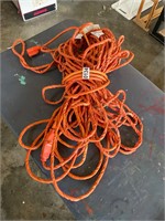 Large orange extension cord