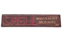 1946 Cast Iron SHELL, "Motor Spirit, Sold Here"