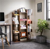 VASAGLE Bookshelf, Tree-Shaped Bookcase