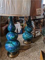 Vintage 3 Globe Lamps