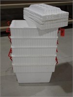 (5) New Lifoam 36 Can Styrofoam Coolers with Lids