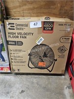 20” floor fan