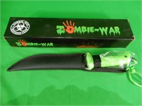 ZOMBIE WAR KNIFE W/ SHEATH