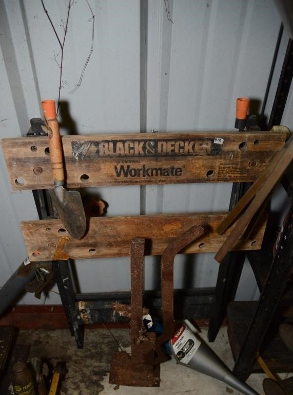 TOOL LOT WITH BLACK & DECKER WORKMATE