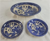 Made in Japan Blue Willow dishes