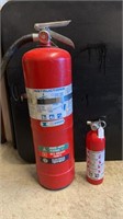 2) Full Fire Extinguishers