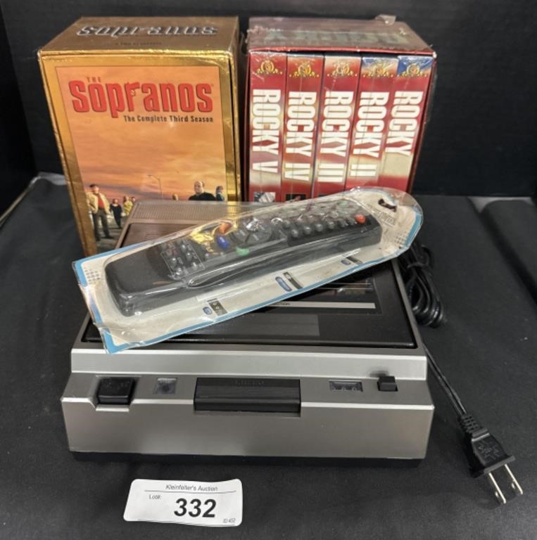 NOS Rock Balboa VHS Collection, The Sopranos 3rd