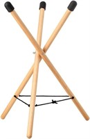 Steel Tongue Drum Bracket, Beech Wood Tripod