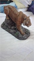 PROWLING ORANGE BENGAL TIGER FIGURE