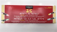 New 25 Artist's Oil Pastels By Sargent Art