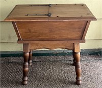 Early American George B Bent Dough Box/Side Table