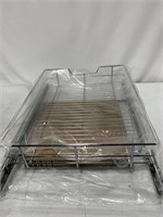 METAL PULL OUT CABINET ORGANIZER 17 x22IN