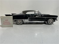 Diecast 1957 Cadillac Eldorado Black silver