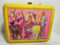 VINTAGE 1986 Jem Holograms Lunch Box w/Thermos