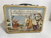 Vintage Roy Rogers Dale Evans Cowboy Lunchbox
