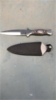 Boot knife with sheath