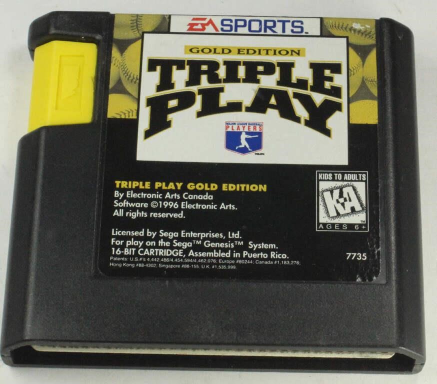 SEGA  - TRIPLE PLAY GOLD EDITION