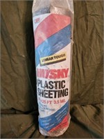 Husky Plastic Sheeting approx 10x25ft