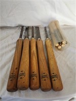 Lot of shop smith carving tools