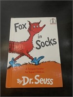 Dr Seuss Fox in Socks Book