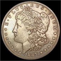 1887-S Morgan Silver Dollar CLOSELY UNCIRCULATED