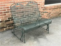 40in Wrought Iron Glider VERY COMFORTABLE!