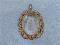 Vtg Cameo Style Pendant