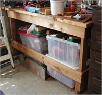 Wooden Work Bench