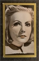 GRETA GARBO: Antique Tobacco Card (1934)