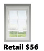 LEVOLOR Trim+Go White Faux Wood Blinds