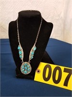 Turquoise Necklace (Ship or Pick up)
