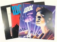 3 LPs Billy Idol and Billy Squire