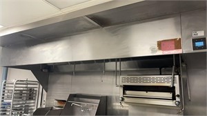 CAPTIVE AIRE S.S. 13FT EXHAUST HOOD W/ ANSIL