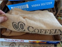 COFFEE BURLAP BAG