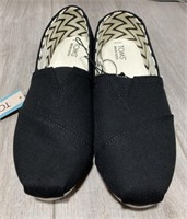 Toms Ladies Canvas Shoes Size 10