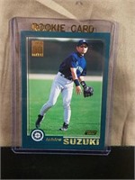 Mint 2001 Topps Ichiro Suzuki Rookie Card