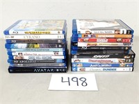 Blu-rays and DVDs