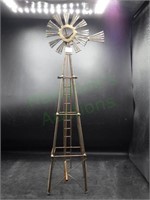 Decorative Copper Handmade Windmill