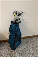 Set of Golf Clubs in Bag