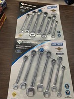 (2)Members Mark 7-Piece Ratcheting Wrench Set