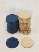 37 Clay Lucky Elephant Poker Chips